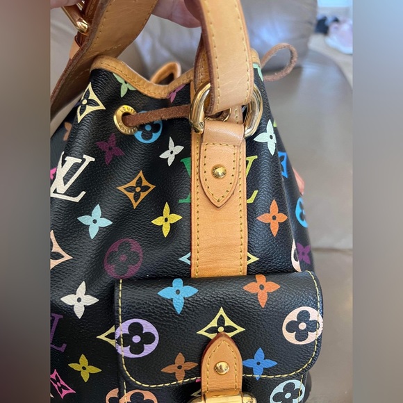 LOUIS VUITTON
Black Monogram Multicolore Petit Noe Bag - Picture 11 of 16
